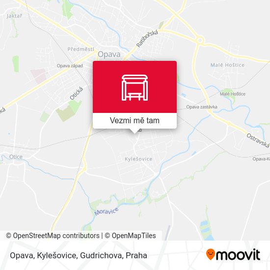 Opava, Kylešovice, Gudrichova mapa