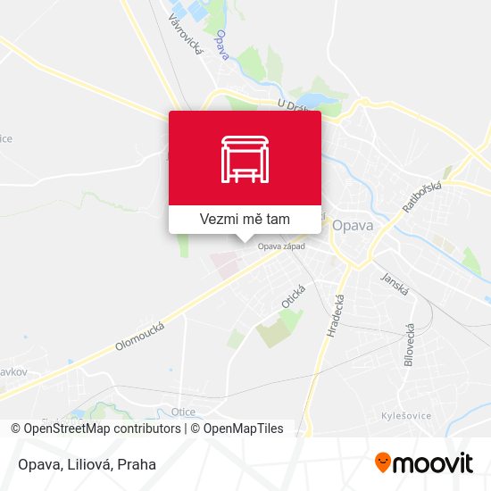 Opava, Liliová mapa