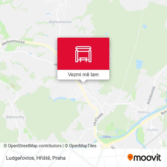 Ludgeřovice, Hřiště mapa
