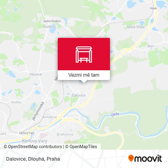 Dalovice, Dlouhá mapa