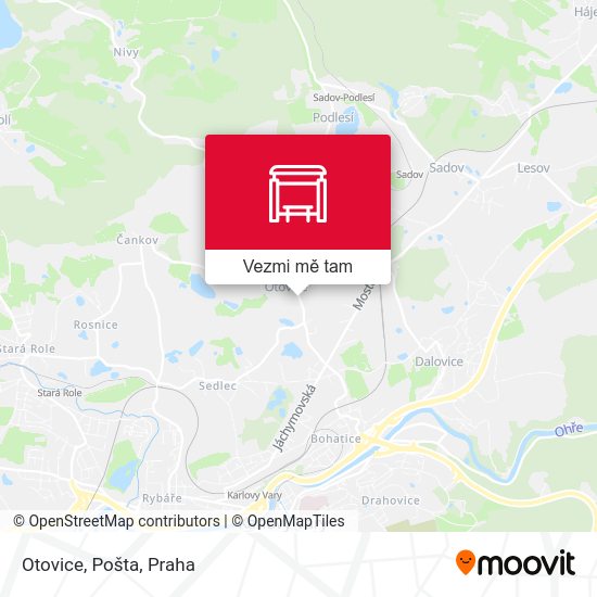 Otovice, Pošta mapa
