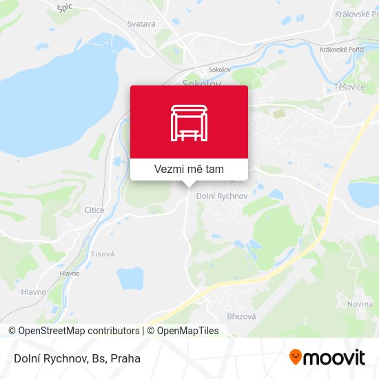 Dolní Rychnov, Bs mapa