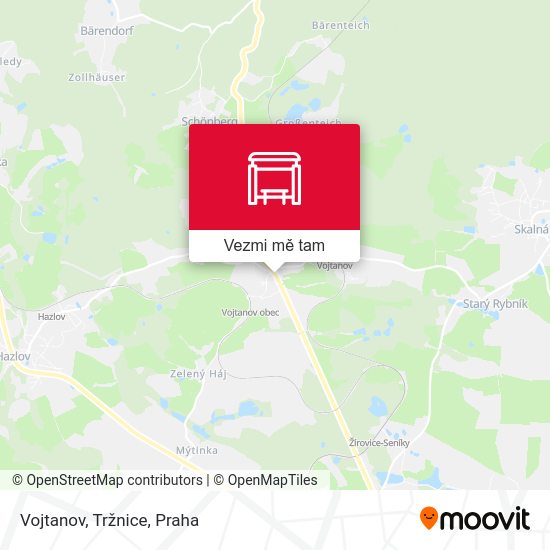 Vojtanov, Tržnice mapa