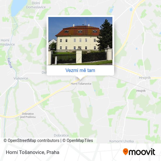 Horní Tošanovice mapa