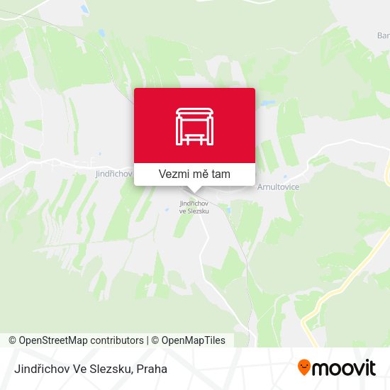 Jindřichov Ve Slezsku mapa