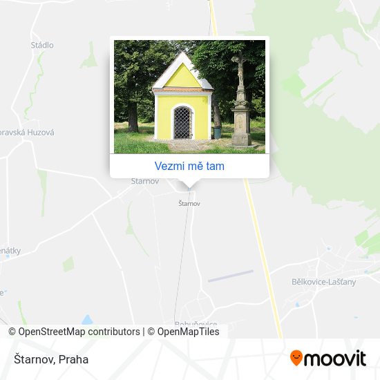 Štarnov mapa