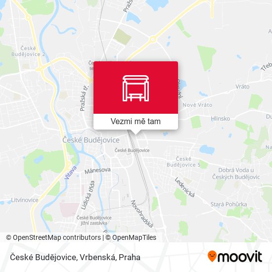 České Budějovice, Vrbenská mapa