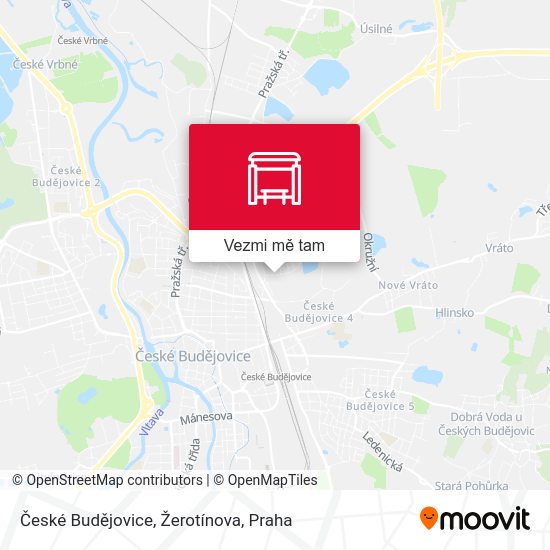 České Budějovice, Žerotínova mapa