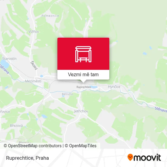 Ruprechtice mapa