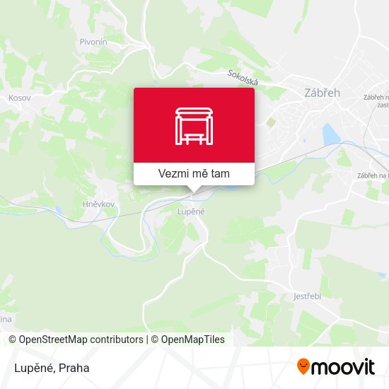 Lupěné mapa
