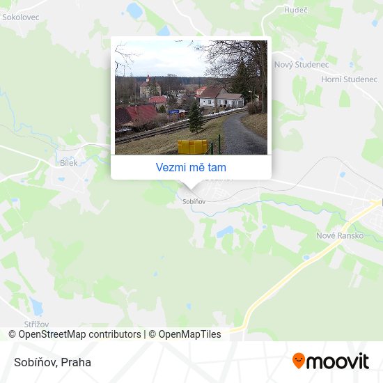 Sobíňov mapa