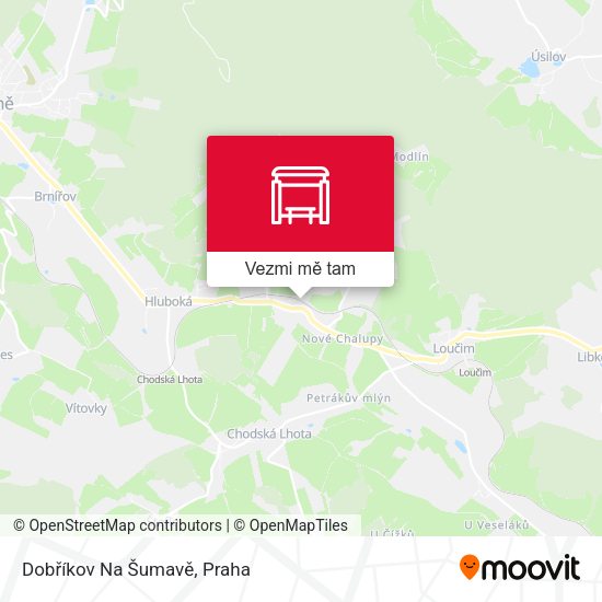 Dobříkov Na Šumavě mapa