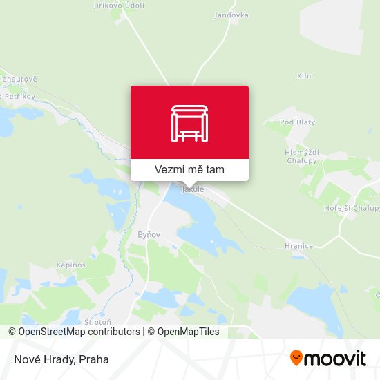 Nové Hrady mapa