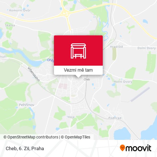 Cheb, 6. Zš mapa