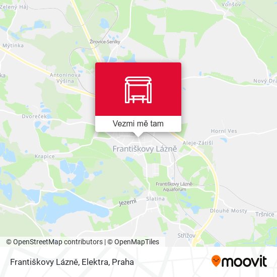 Františkovy Lázně, Elektra mapa