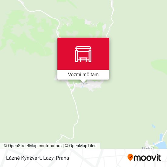 Lázně Kynžvart, Lazy mapa