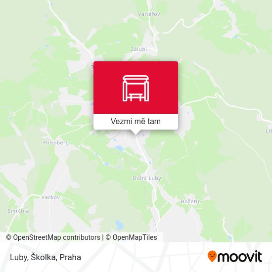 Luby, Školka mapa