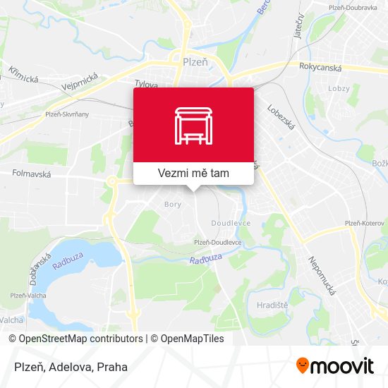 Plzeň, Adelova mapa