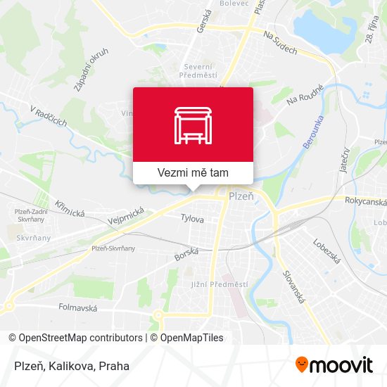 Plzeň, Kalikova mapa