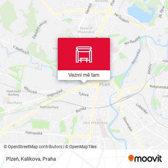 Plzeň, Kalikova mapa