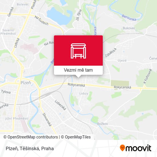 Plzeň, Těšínská mapa