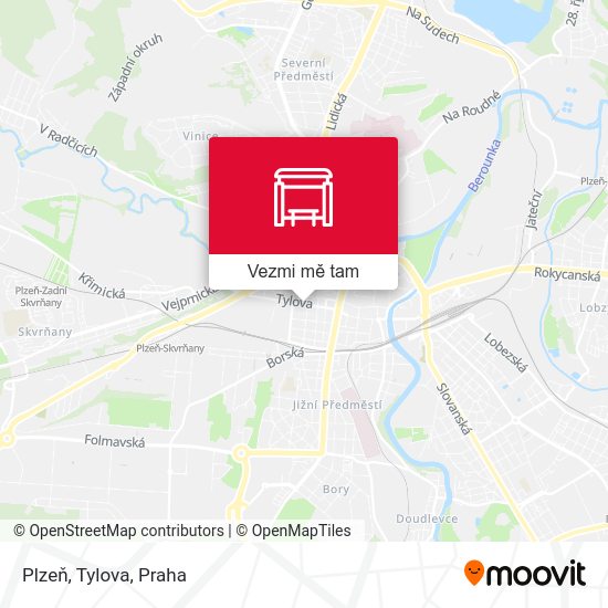 Plzeň, Tylova mapa