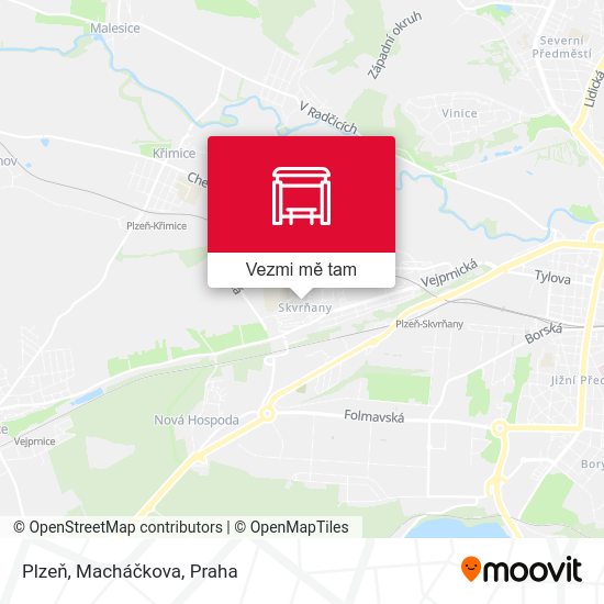 Plzeň, Macháčkova mapa