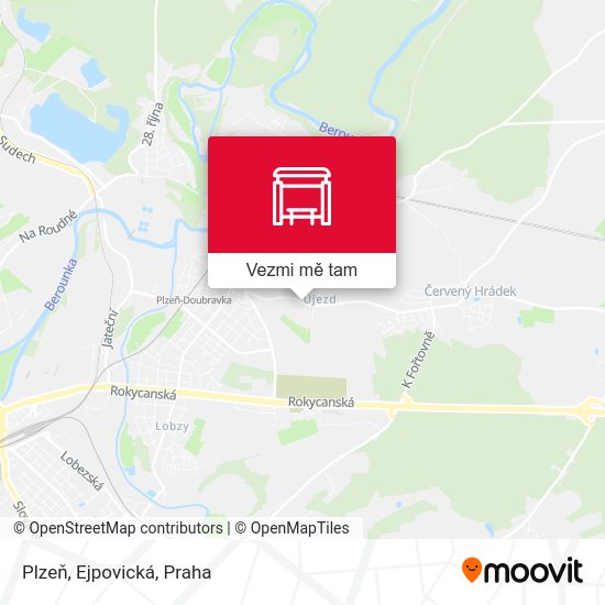 Plzeň, Ejpovická mapa