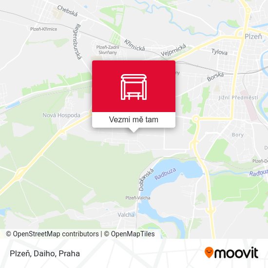 Plzeň, Daiho mapa