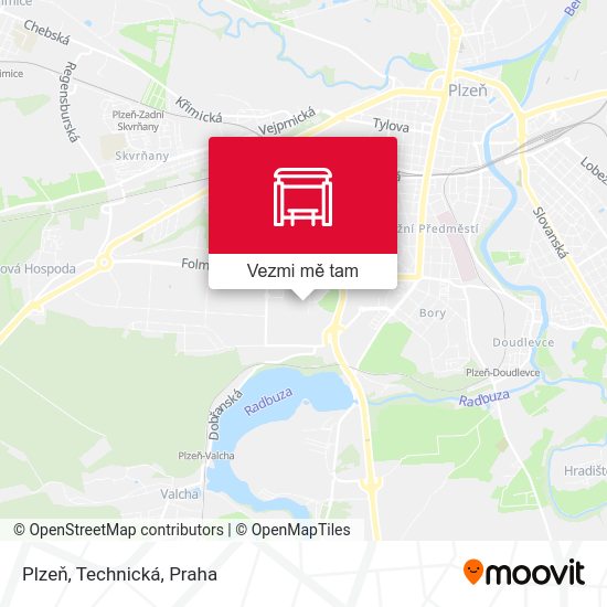 Plzeň, Technická mapa