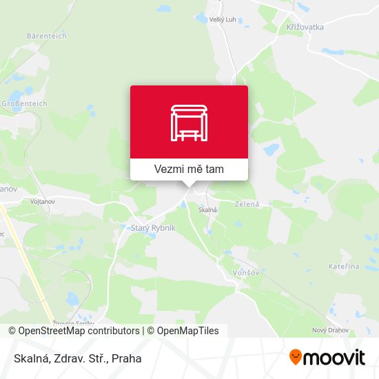 Skalná, Zdrav. Stř. mapa