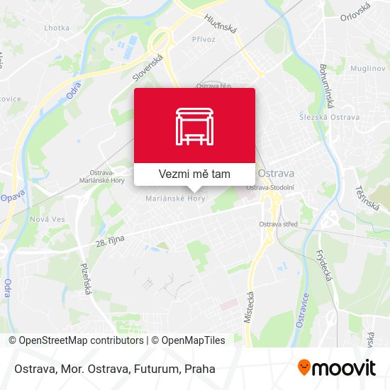 Ostrava, Mor. Ostrava, Futurum mapa