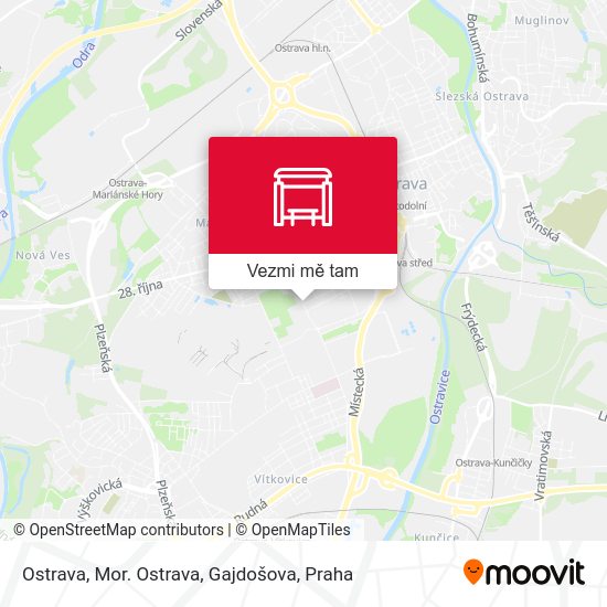 Ostrava, Mor. Ostrava, Gajdošova mapa