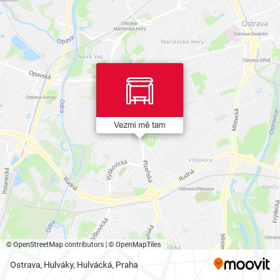 Ostrava, Hulváky, Hulvácká mapa