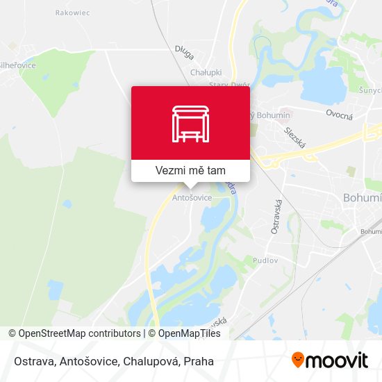 Ostrava, Antošovice, Chalupová mapa