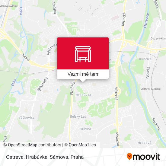 Ostrava, Hrabůvka, Sámova mapa