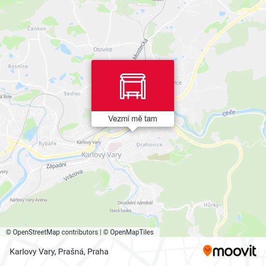 Karlovy Vary, Prašná mapa
