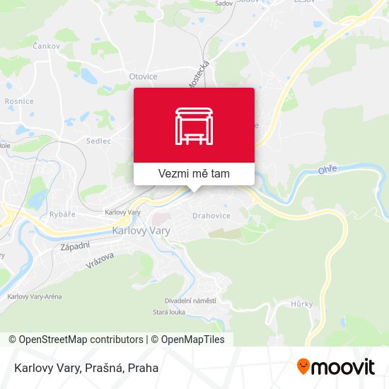 Karlovy Vary, Prašná mapa
