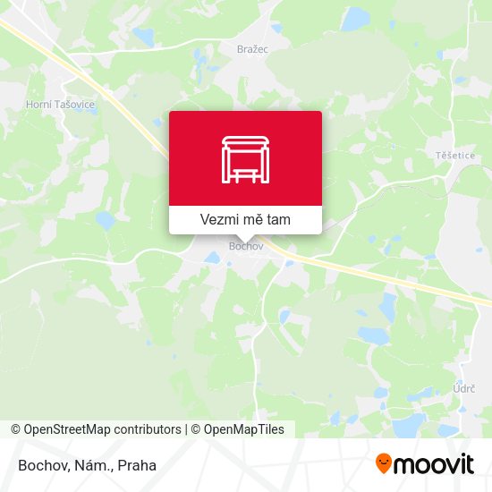 Bochov, Nám. mapa
