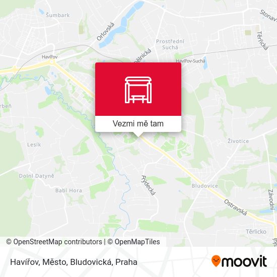 Havířov, Město, Bludovická mapa