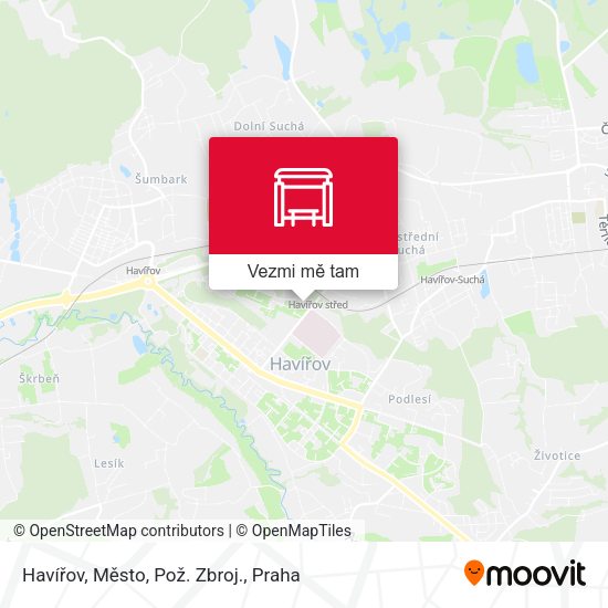 Havířov, Město, Pož. Zbroj. mapa