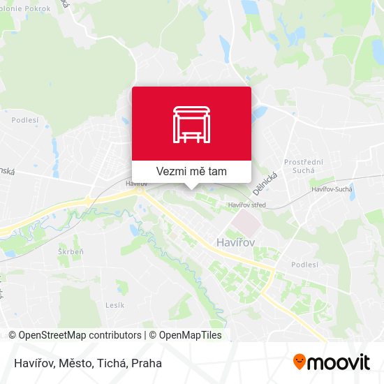 Havířov, Město, Tichá mapa