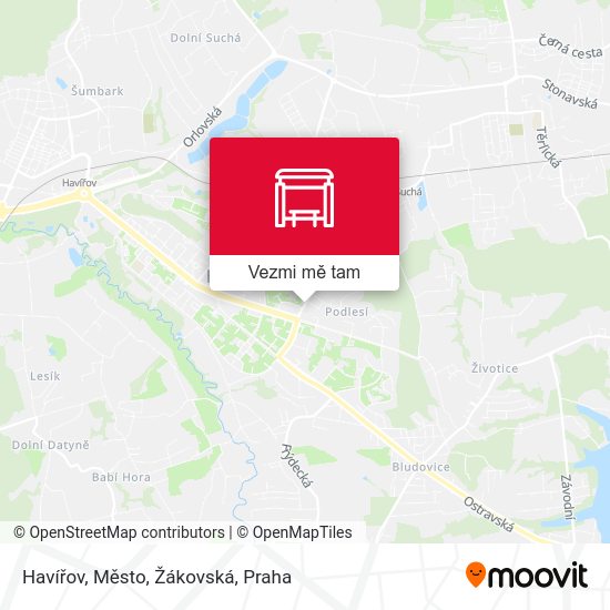 Havířov, Město, Žákovská mapa