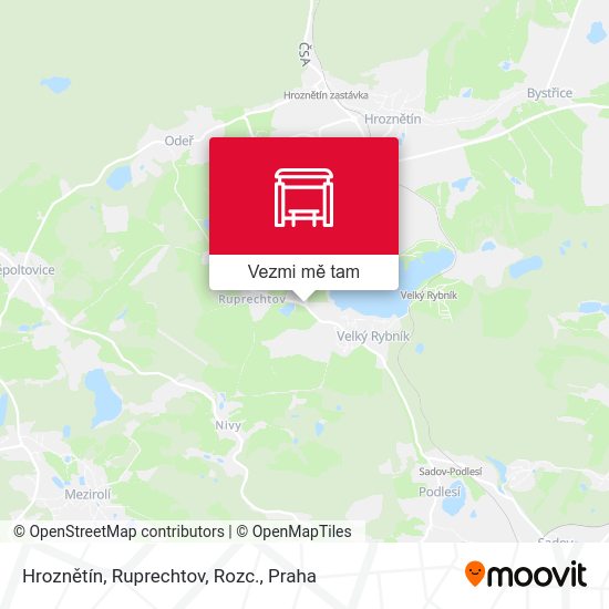 Hroznětín, Ruprechtov, Rozc. mapa