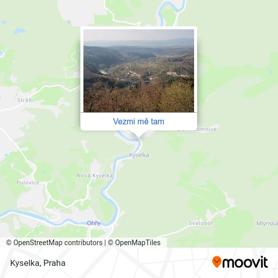 Kyselka mapa