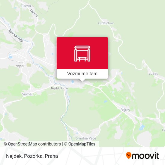 Nejdek, Pozorka mapa