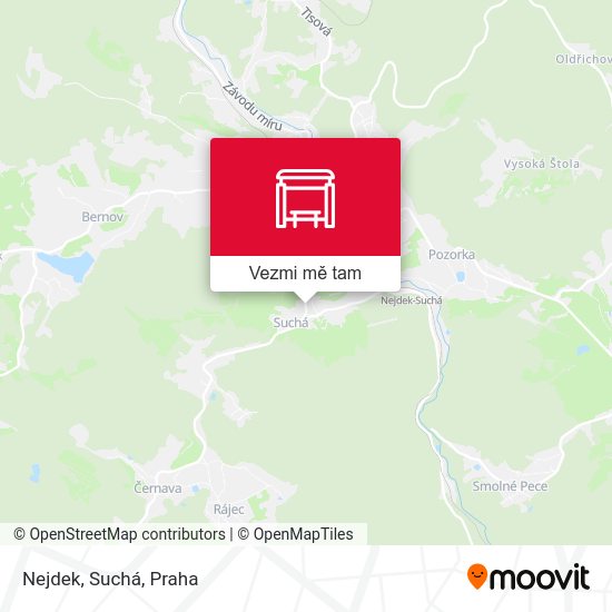 Nejdek, Suchá mapa