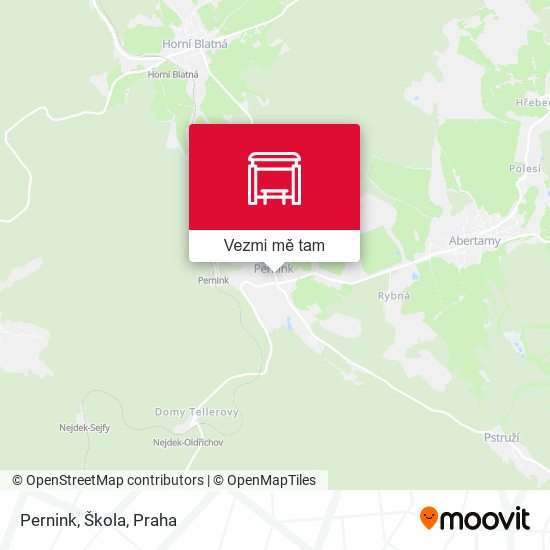 Pernink, Škola mapa