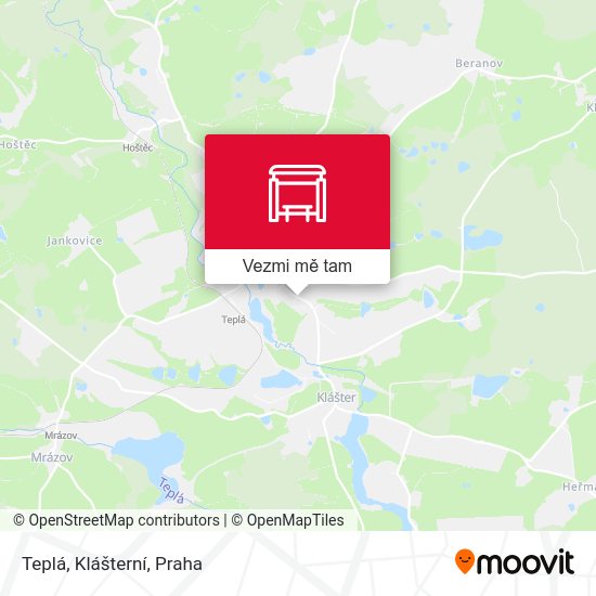 Teplá, Klášterní mapa