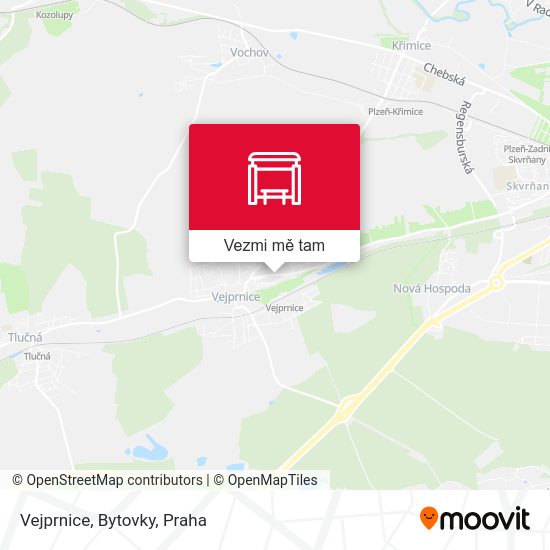 Vejprnice, Bytovky mapa